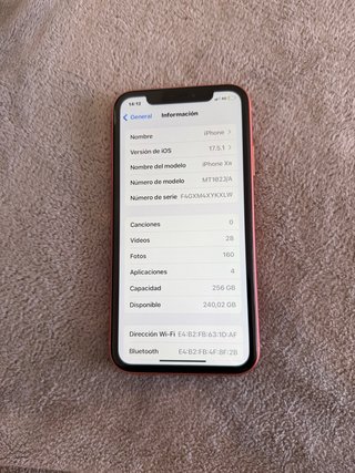 iPhone XR Naranja