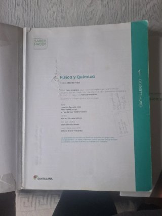 Libro física y química 1 bachillerato