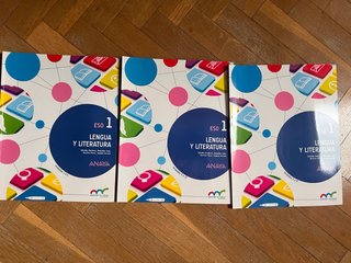 Libro de lengua, literatura, primero de la eso