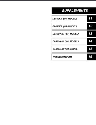Manual Taller Suzuki DL 650 V-Strom '03-09