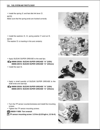 Manual Taller Suzuki DL 650 V-Strom '03-09