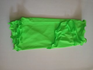Copricostume fluo con volant