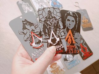 Set 10 portachiavi Assassin's Creed