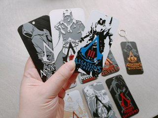 Set 10 portachiavi Assassin's Creed