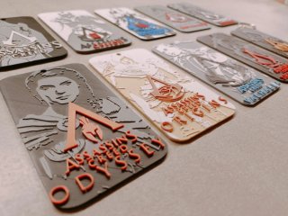 Set 10 portachiavi Assassin's Creed