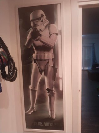 Cuadro Star Wars Soldado Imperial 680761950 wasap