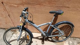 Bicicleta Btwin Gris