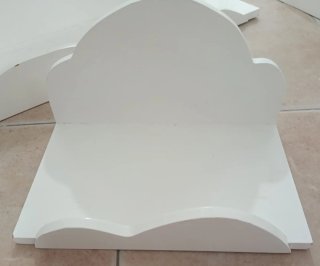 Estanterías Nube Blancas Madera