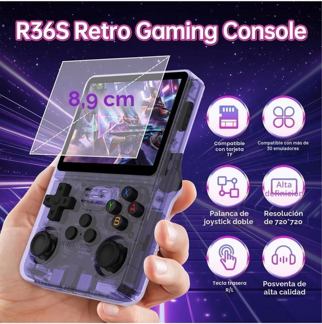 Console Retro R36 Plus 128GB