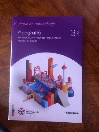 Libro de texto 3Eso geografía Santillana