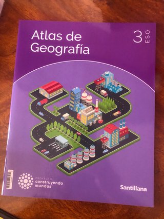 Libro de texto 3Eso geografía Santillana