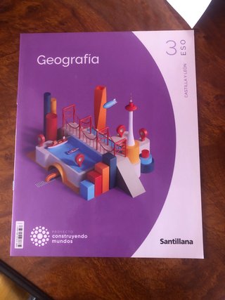 Libro de texto 3Eso geografía Santillana