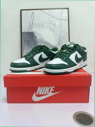 Nike Dunk Low Talla 36.5 Verde/Blanco