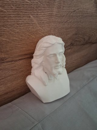Busto Cristo 11cm 3D