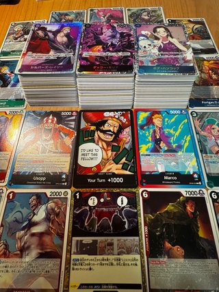 Lotto carte One Piece