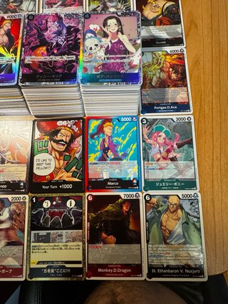 Lotto carte One Piece