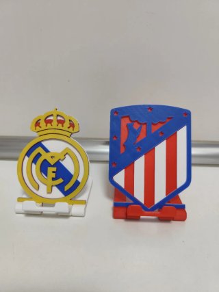 Soporte móvil 3D Real Madrid plegable