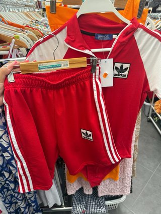 Conjunto Chándal Rojo y Blanco