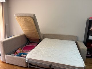 Sofá Cama Beige