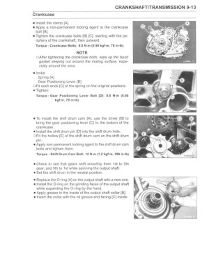 Manual de Taller Kawasaki KLR 2007
