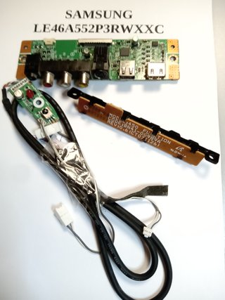 Placas Samsung LE46A552P3RWXXC CTRL+IR+AV