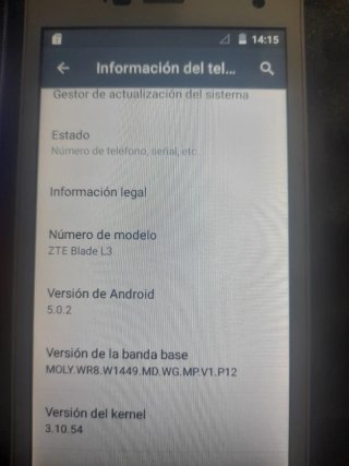 2 Teléfonos ZTE Negro y Blanco