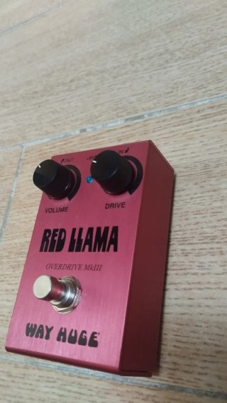 Pedal Dunlop Red Llama Overdrive MkIII