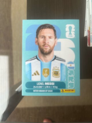 Cromo Messi Mundial 2026 FIFA