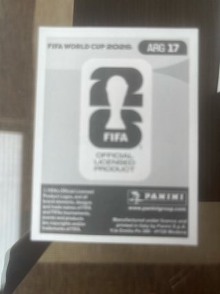 Cromo Messi Mundial 2026 FIFA
