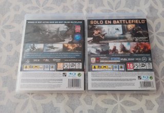 Lote Juegos PS3: Battlefield 3 y 4