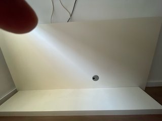 Módulo pared TV blanco