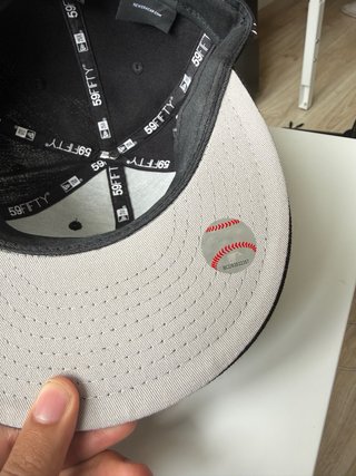 Gorra New Era LA Negra Palmeras