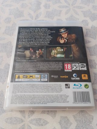 Juego PS3 L.A. Noire Rockstar Games