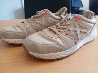 Zapatillas Munich Mujer Talla 41 Beige