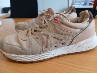 Zapatillas Munich Mujer Talla 41 Beige