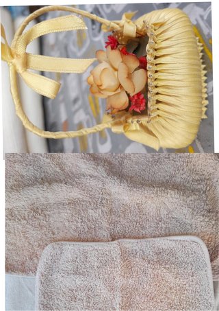 Juego Alfombras Baño y Canasta Decorativa