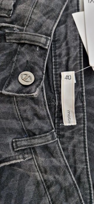 Jeans Motivi vita alta fantasia zebra