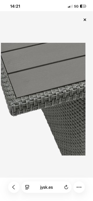 Set de Salón THISE 5 plazas Gris