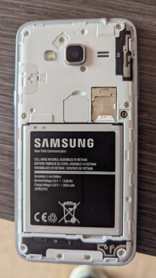 Samsung Galaxy J3 Nero. Funzionante e sbloccato.