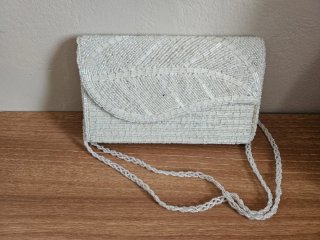 Bolso de fiesta blanco