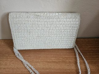 Bolso de fiesta blanco