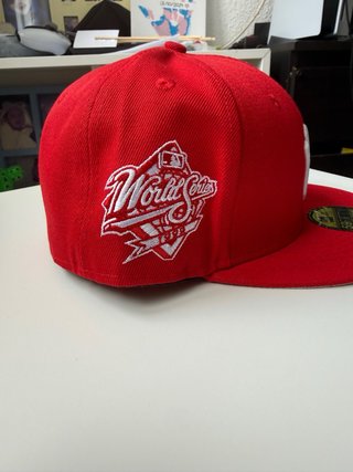 Gorra New Era Yankees Roja Talla 7 3/8
