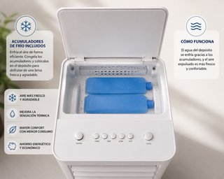 Climatizador Orbegozo AIR 36 – 65W, 6L, con ticket