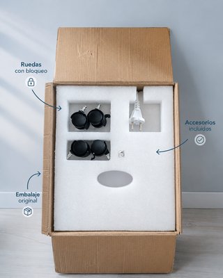 Climatizador Orbegozo AIR 36 – 65W, 6L, con ticket