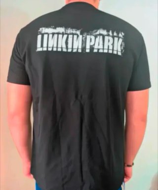 CAMISETA NEGRA - LINKIN PARK / HYBRID THEORY - XL