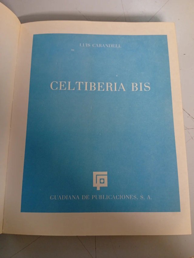 Celtiberia bis. Luis Carandell