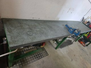 Banco de trabajo profesional  con gato-tornillo