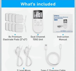 Electroestimulador GHTENS TENS RUS IF DIY