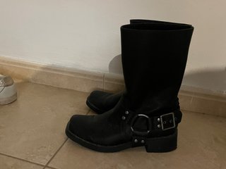 Botas Pull&Bear Negras Media Caña