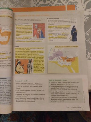 Geografía e historia, 2 ESO.